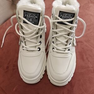 White Women's Boots